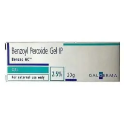 Benzac AC Gel 20g 2.5%
