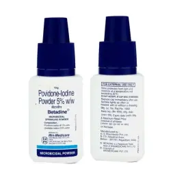 Betadine Powder 10 g bottle 5 %