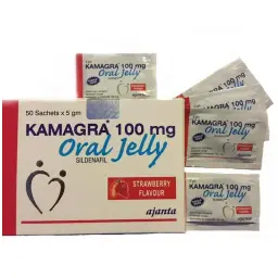 Kamagra Oral Jelly - Strawberry 100 mg