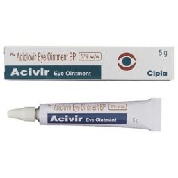 Acivir Eye Ointment - Acyclovir - Cipla, India