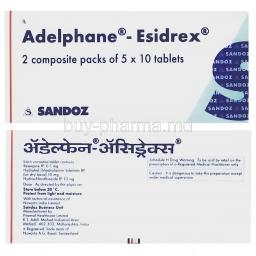 Adelphane Esidrex - Dihydralazine - Sandoz, Turkey