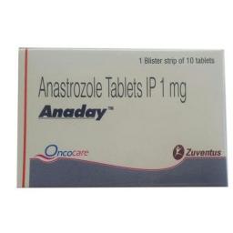 Anaday 1 mg - Anastrozole - Zuventus Healthcare Ltd.