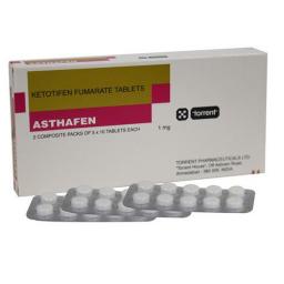 Asthafen 1 mg  - Ketotifen - Torrent Pharma