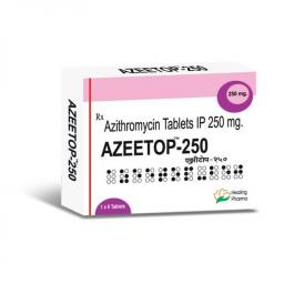 Azeetop 250 mg  - Azithromycin - Healing Pharma