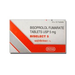 Biselect  5 mg  - Bisoprolol - Intas Pharmaceuticals Ltd.