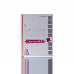 Caberlin 0.25 mg  - Cabergoline - Sun Pharma, India