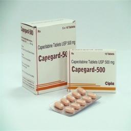 Capegard 500 mg  - Capecitabine - Cipla, India