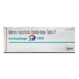 Carbophage XR 1000 mg