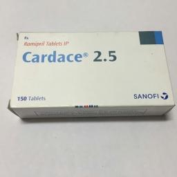Cardace 2.5 mg  - Ramipril - Sanofi Aventis