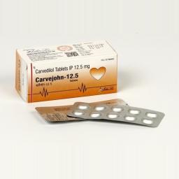 Carvejohn 12.5 mg  - Carvedilol - Johnlee Pharmaceutical Pvt. Ltd.