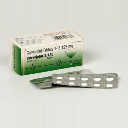 Carvejohn 3.125 mg  - Carvedilol - Johnlee Pharmaceutical Pvt. Ltd.