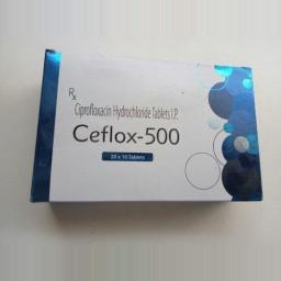 Ceflox 500 mg - Ciprofloxacin - Laborate Pharmaceuticals