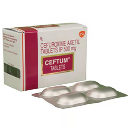 Ceftum 500 mg  - Cefuroxime - GlaxoSmithKline, Turkey