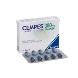 Cempes 300 mg - Cefdinir - Sanovel