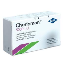 Choriomon 5000iu - Human Chorionic Gonadotrophin - IBSA, Turkey