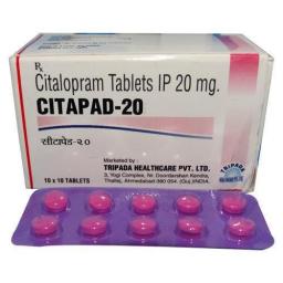 Citapad 20 mg  - Citalopram - Tripada Healthcare Pvt. Ltd.