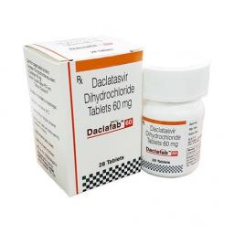 Daclafab 60 mg  - Daclatasvir - Sun Pharma, India
