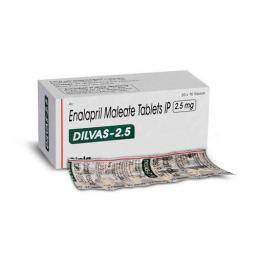 Dilvas 2.5 mg  - Enalapril - Cipla, India