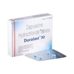 Duralast 30 mg  - Dapoxetine - Sun Pharma, India