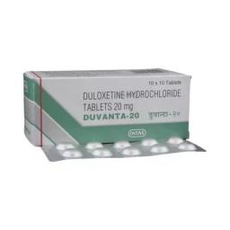 Duvanta 20 mg  - Duloxetine - Intas Pharmaceuticals Ltd.