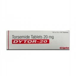 Dytor 20 mg  - Torsemide - Cipla, India