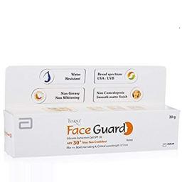 Faceguard Silicone Sunscreen Gel SPF 30, 30 g  - bemotrzinol - Abbot