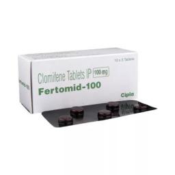 Fertomid 100 mg  - Clomiphene - Cipla, India