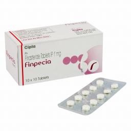 Finpecia 1 mg - Finasteride - Cipla, India
