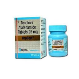 HepBest 25 mg  - Tenofovir Alafenamid - Mylan Pharmaceutical Pvt. Ltd.