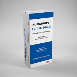 Humatrope 18iu (6mg) - Somatropin - Lilly, Turkey