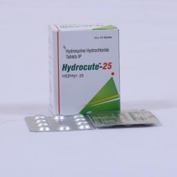 Hydrocute 25 mg  - Hydroxyzine - Cutis Biologicals