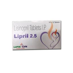 Lipril 2.5 mg  - Lisinopril - Lupin Ltd.