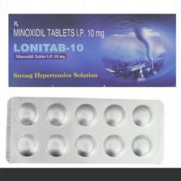 Lonitab 10 mg  - Minoxidil - Intas Pharmaceuticals Ltd.