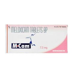 M-cam 7.5 mg  - Meloxicam - Unichem Laboratories Ltd.