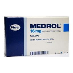 Medrol 16 mg  - Methylprednisolone - Pfizer