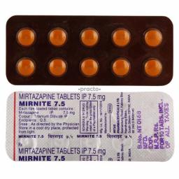 Mirnite 7.5 mg  - Mirtazapine - Intas Pharmaceuticals Ltd.