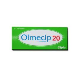 Olmecip 20 mg  - Olmesartan - Cipla, India