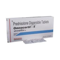 Omnacortil 5 mg  - Prednisolone - Macleods