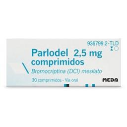 Parlodel 2.5 mg - Bromocriptine - Meda Pharma, Turkey