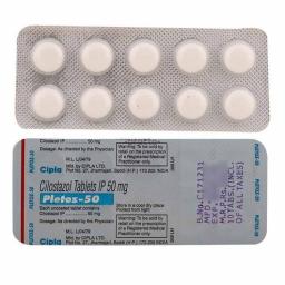 Pletoz 50 mg  - Cilostazol - Cipla, India