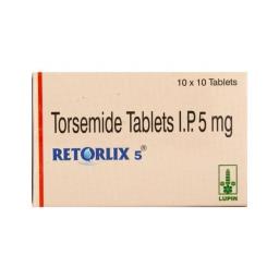 Retorlix 5 mg  - Torsemide - Lupin Ltd.