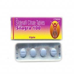 Silagra 100 mg - Sildenafil Citrate - Cipla, India