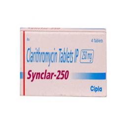 Synclar 250 mg  - Clarithromycin - Cipla, India