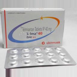 Telma 40 mg  - Telmisartan - Glenmark Gracewell Division