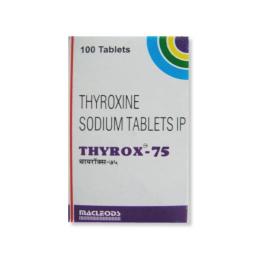 Thyrox 75 mcg  - Thyroxine Sodium - Macleods