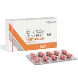 Tretiva 10 mg  - Isotretinoin - Intas Pharmaceuticals Ltd.