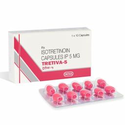 Tretiva 5 mg  - Isotretinoin - Intas Pharmaceuticals Ltd.