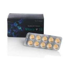 Vitara V 20 20 mg  - Vardenafil - Signature Pharma, India